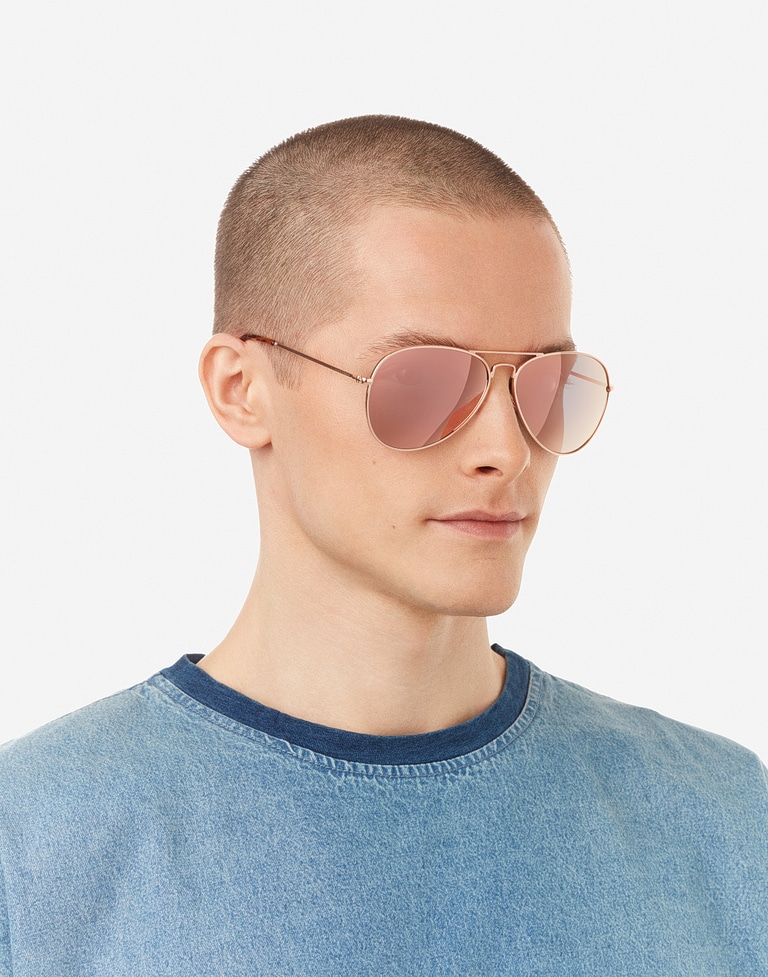Sunglasses Hawkers HAWK - POLARIZED ROSE GOLD PINK