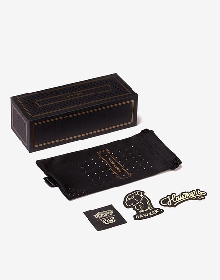 Lentes de sol Hawkers NAVY BLUE - CHROME ONE LS FLAT TOP