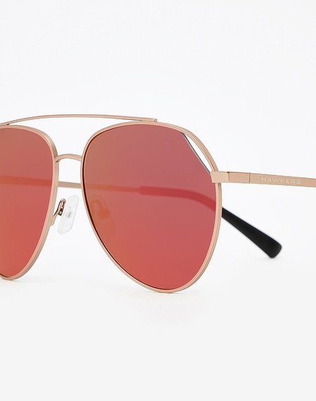 Sunglasses Hawkers GOLD - RED BLUEJAY
