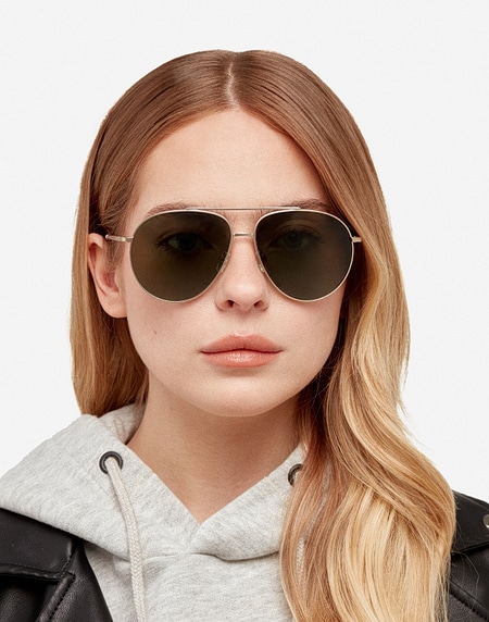 Sunglasses Hawkers JACK POT - POLARIZED GOLD ALLIGATOR