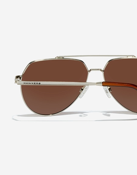 Sunglasses Hawkers SHADOW - POLARIZED KARAT BROWN