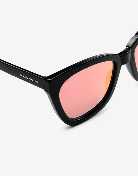 Sunglasses Hawkers BLACK ROSE GOLD MELROSE
