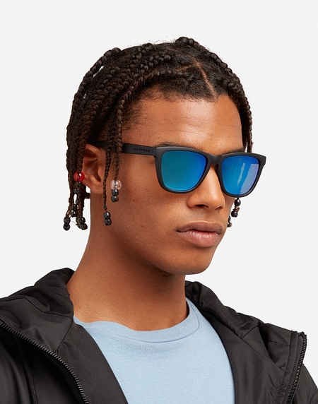Sunglasses Hawkers CARBON BLACK EMERALD ONE​ XL