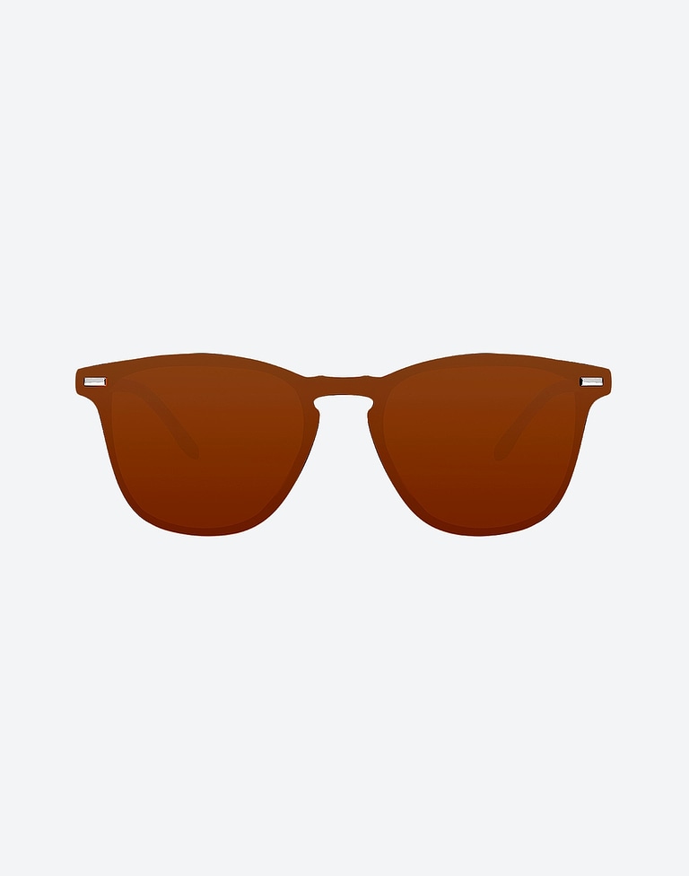 Lentes de sol Northweek WALL PHANTOM MATTE BLACK - AMBAR POLARIZED