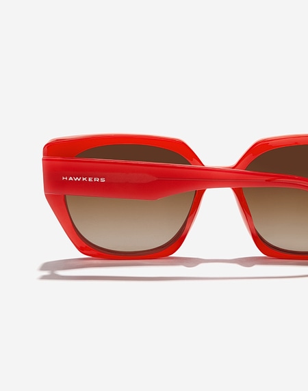 Sunglasses Hawkers BOUJEE - CORAL PEANUT BUTTER ECO