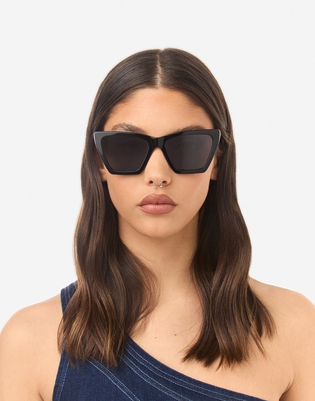 Lentes de sol Hawkers FLUSH - POLARIZED BLACK DARK