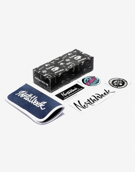 Occhiali da sole Northweek SHINE BLACK - ICE BLUE
