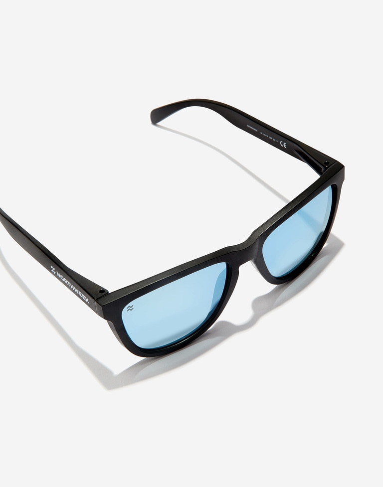 Lentes de sol Northweek REGULAR MATTE BLACK - BLUE CHROME
