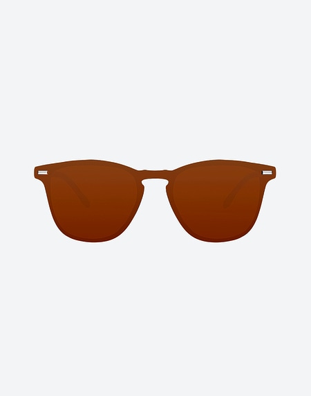 Gafas de sol Northweek WALL PHANTOM MATTE BLACK - AMBAR POLARIZED