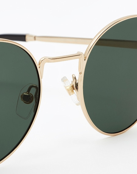 Sunglasses Hawkers GOLD - GREEN BOTTLE MOMA