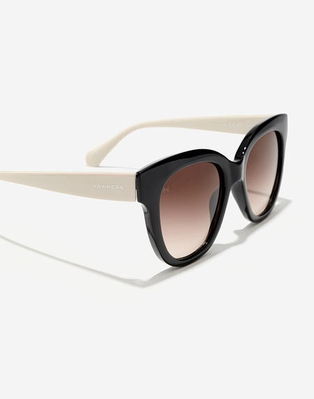 Sunglasses Hawkers AUDREY - BLACK AND WHITE EARTH