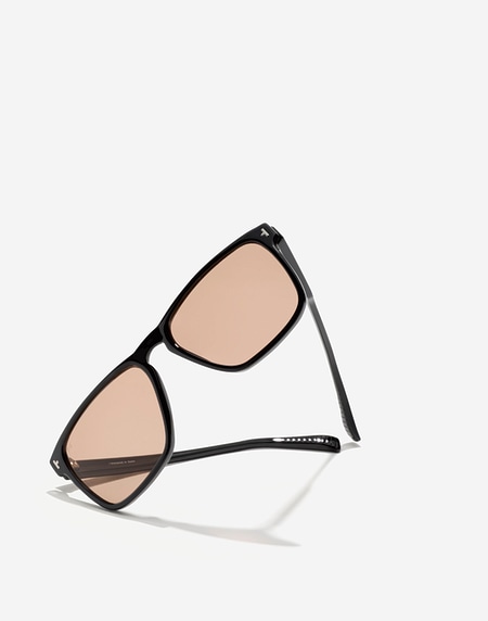 Sunglasses Hawkers DUST - BLACK NUDE BROWN