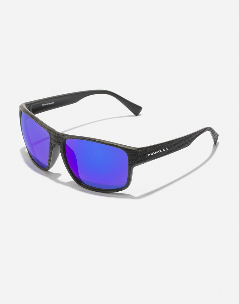 Lentes de sol Hawkers FASTER RAW CARBON FIBER - BLACK SKY