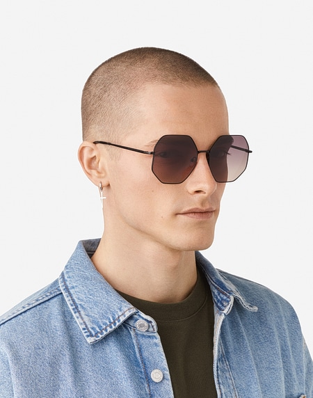Lentes de sol Hawkers LUMINA - BLACK SMOKY BLACK
