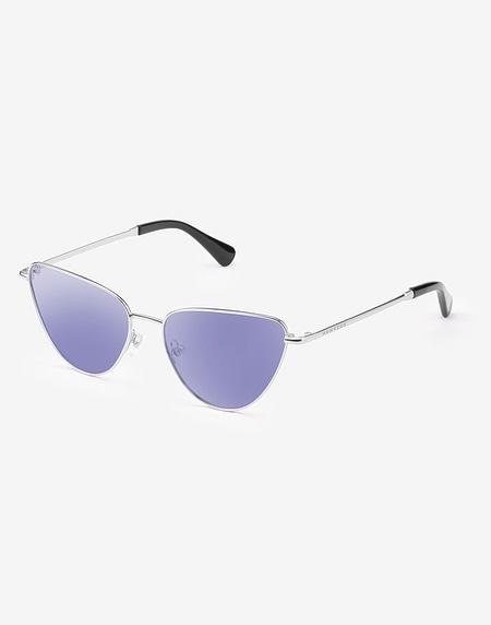 Occhiali da sole Hawkers SILVER - BLUE ROUNDED LOLITA