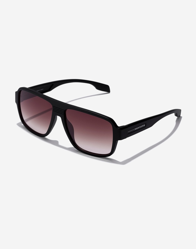 Nos Lunettes de Soleil HAWKERS PARLAY - BLACK SMOKY BROWN