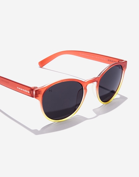 Sunglasses Hawkers BELAIR KIDS - ORANGE DARK GREY