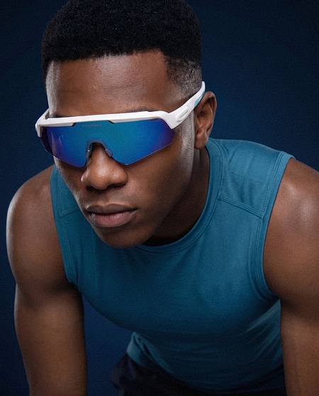 sports sunglasses HAWKERS BLAZE - WHITE SKY