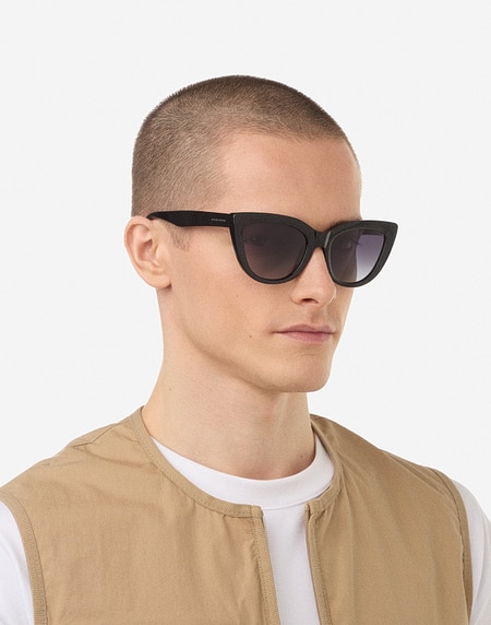 Lentes de sol Hawkers B. PORTER - POLARIZED BLACK GREY