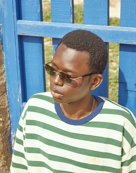 Nos Lunettes de Soleil HAWKERS ENIGMA - LIGHT GOLD GREEN FOREST