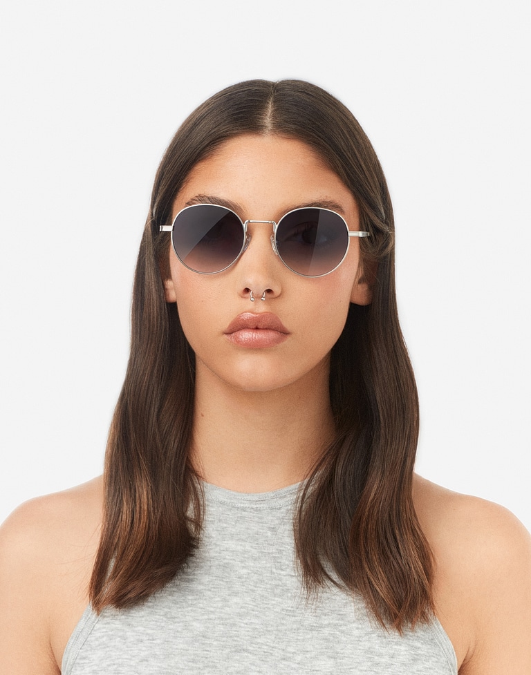 Sunglasses Hawkers MOMA - SILVER BLUE