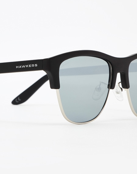 Sunglasses Hawkers CARBON BLACK - SILVER CLASSIC FLAT