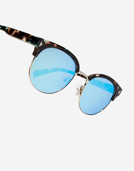 Sunglasses Hawkers NEW CLASSIC ROUNDED - POLARIZED BLUE