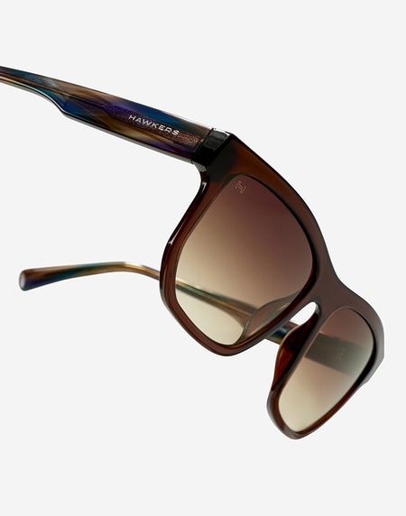 Sunglasses Hawkers MARS - CAMEL SMOKY BROWN ECO
