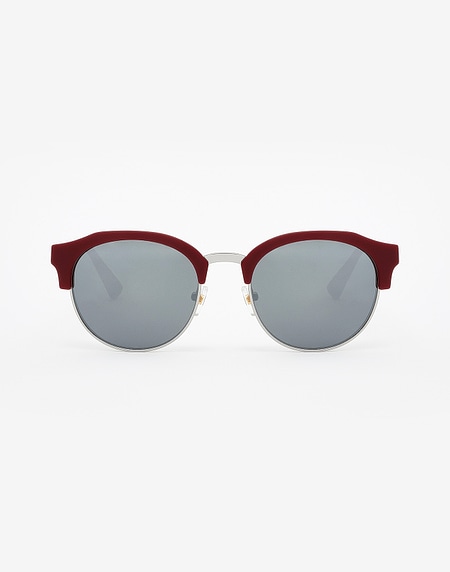 Sunglasses Hawkers BURGUNDY CHROME - CLASSIC ROUNDED