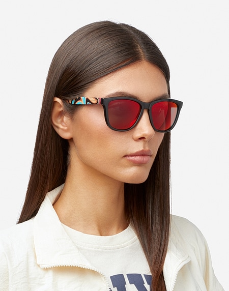 Nos Lunettes de Soleil Hawkers ONE - POLARIZED PSYCHEDELIC RUBY