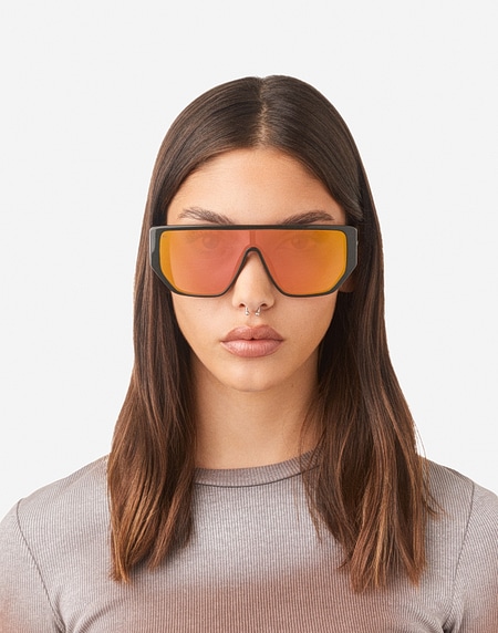 Sunglasses Hawkers METRO - DARK KHAKI FUCSIA ECO
