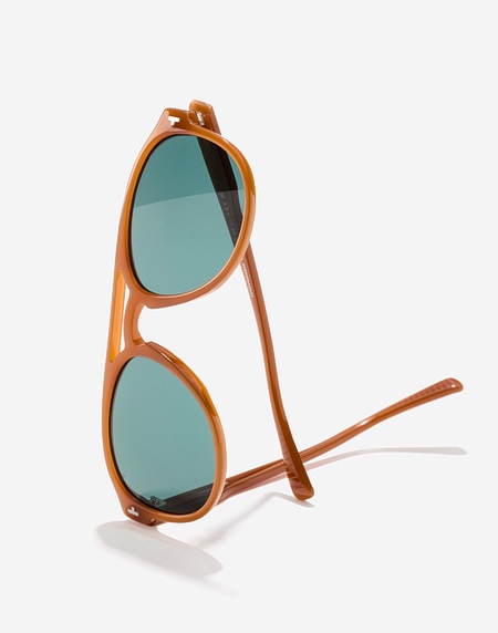 Nos Lunettes de Soleil Hawkers DIVER - HAZELNUT TURQUOISE