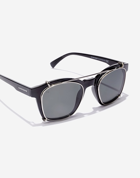 Sunglasses Hawkers DOT - CLIP ON POLARIZED BLACK BB