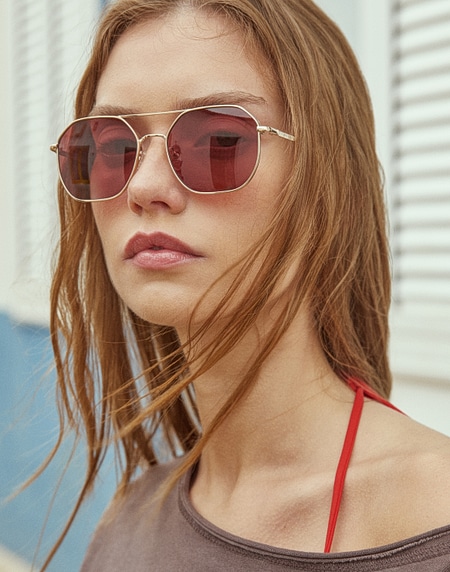 Gafas de sol HAWKERS STRIDE - LIGHT GOLD CRANBERRY