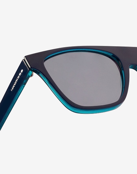 Lentes de sol Hawkers NAVY BLUE - CHROME ONE LS FLAT TOP