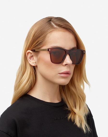 サングラス ^ONE BRILLIANT^ MiranOB341Black Yellow Miran-OB341-Black Yel ONE LS METAL - POLARIZED BROWN | Hawkers USA