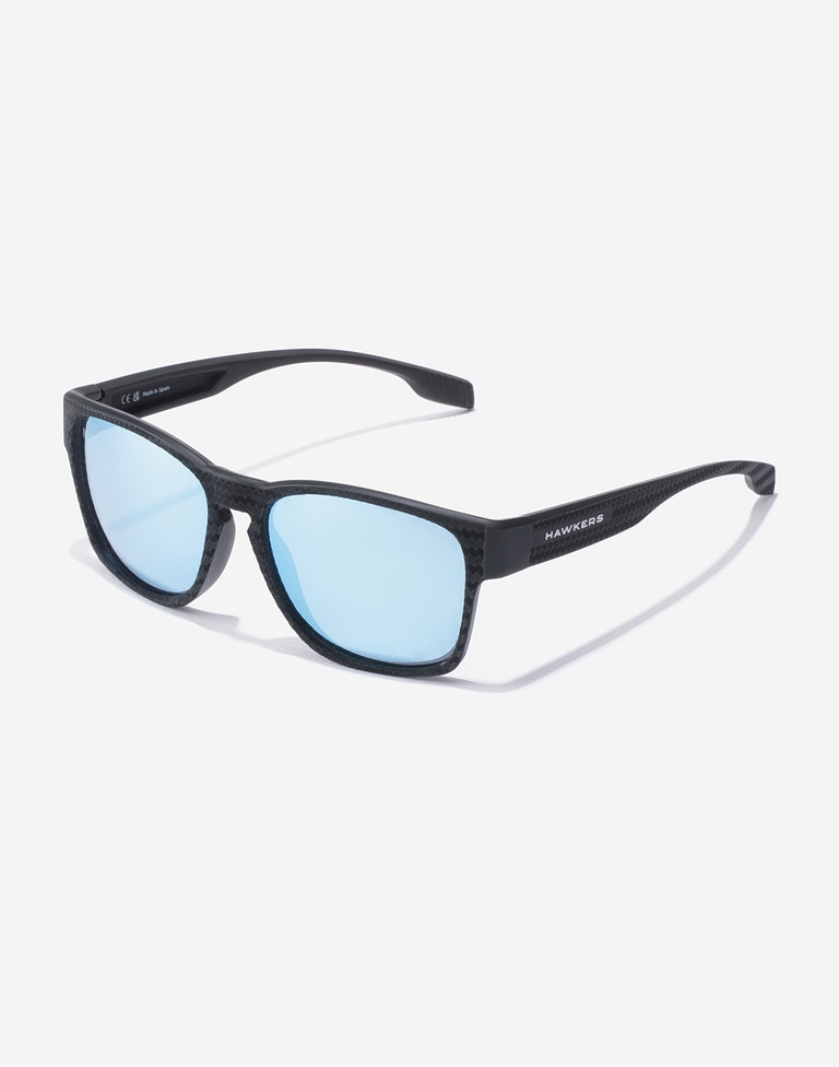 Sonnenbrille Hawkers CORE RAW CARBON FIBER - POLARIZED BLACK BLUE CHROME