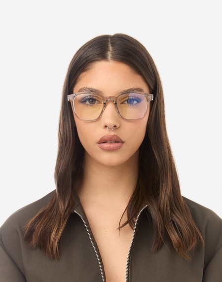 Sunglasses Hawkers DOT - CLIP ON OAT MILK BB