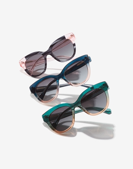 Nos Lunettes de Soleil Hawkers GREEN CHAMPAGNE AUDREY