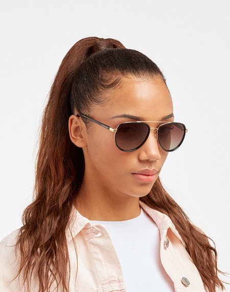 Lentes de sol Hawkers EAGLE - POLARIZED BLACK BROWN