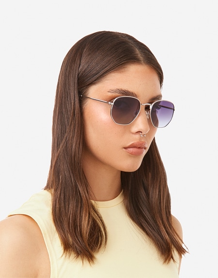 Sunglasses Hawkers SIXGON DRIVE - POLARIZED SILVER GREY