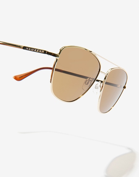 Oculos de sol Hawkers LAX - POLARIZED GOLD OLIVE