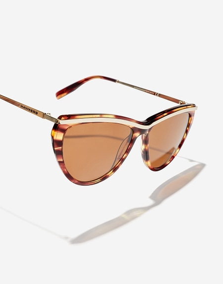 Nos Lunettes de Soleil Hawkers BOW - TIGER HAVANA CARAMEL