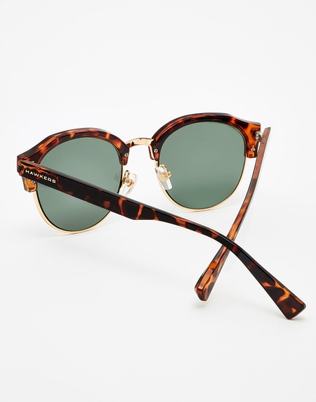 Sunglasses Hawkers CAREY - GREEN BOTTLE CLASSIC ROUNDED