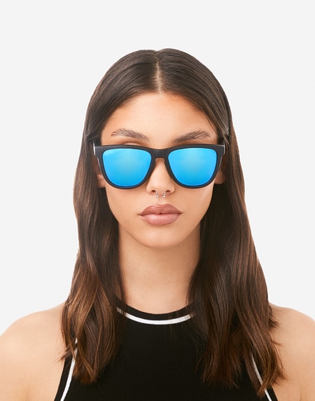 Lentes de sol Hawkers ONE RAW - BLACK CLEAR BLUE