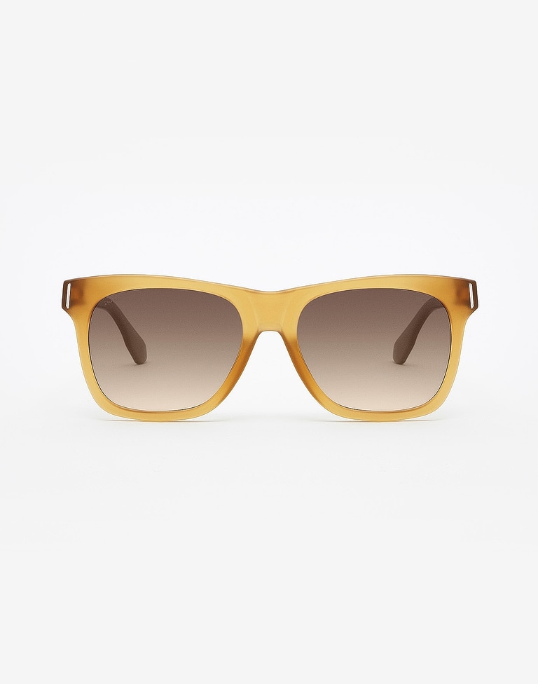 Sunglasses Hawkers FROZEN MUSTARD BROWN GRADIENT SUNSET XL