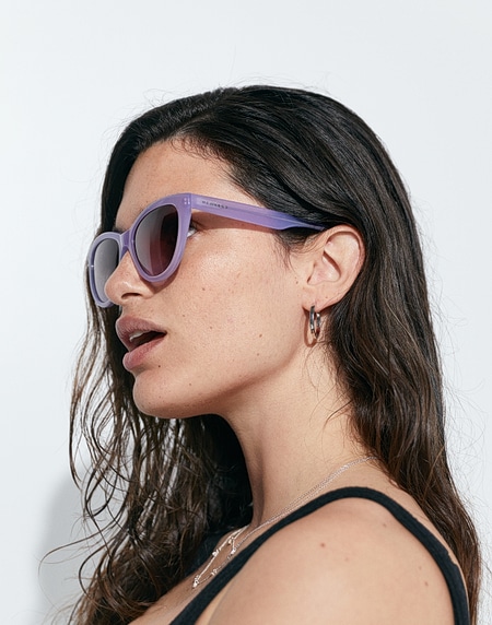 Sunglasses Hawkers NOLITA - LILAC BROWN GRADIENT