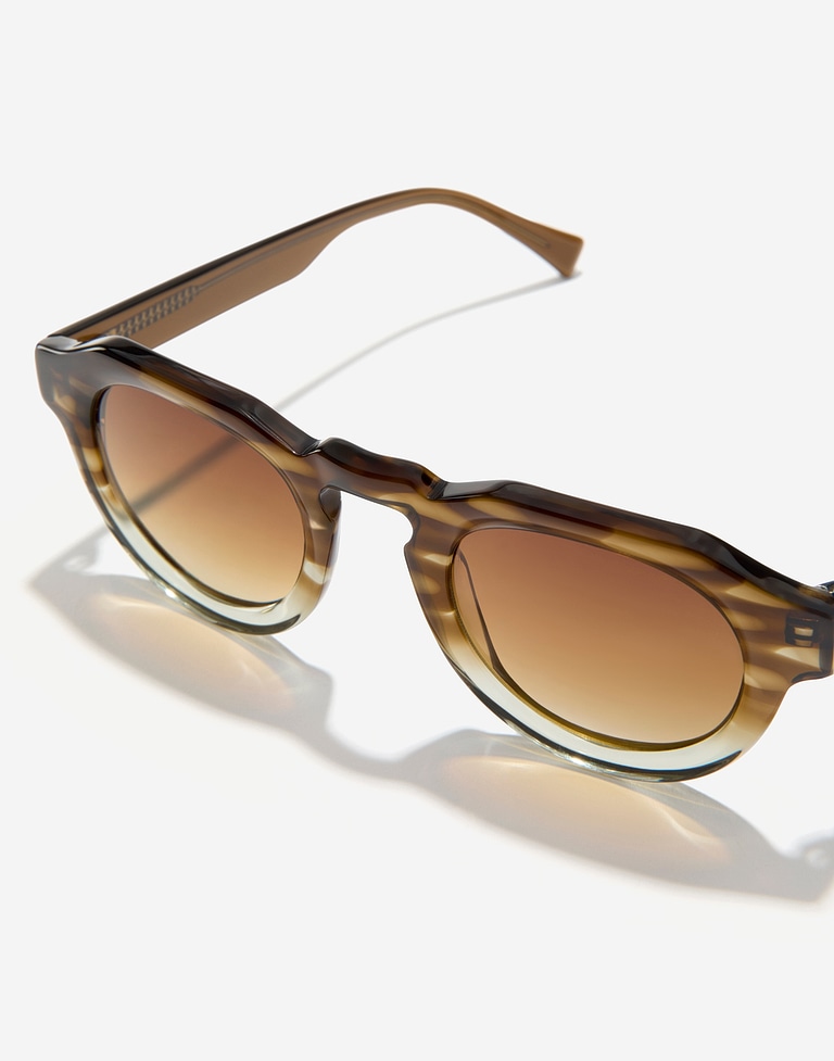 Nos Lunettes de Soleil Hawkers WARWICK UPTOWN - BROWN DEMI TOBACCO