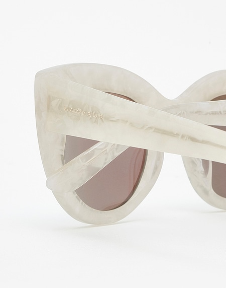 Sunglasses Hawkers WHITE PEARL - CLEAR BLUE HYDE X