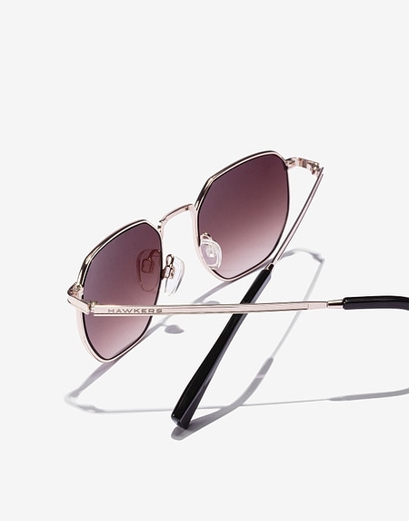 Sonnenbrille Hawkers SIXGON - SILVER SMOKE BROWN